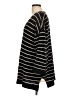 Eileen Fisher 100% Cotton Stripes Multi Color Black Pullover Sweater Size L - photo 5