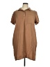 Gap 100% Lyocell Tan Casual Dress Size XL - photo 1