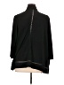 Joan Rivers Solid Black Kimono Size 1X - photo 2