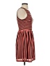 Everly 100% Polyester Stripes Red Casual Dress Size S - photo 4