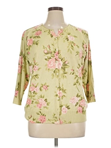 August Silk Silk Cardigan (view 1)