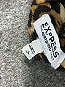 Express 100% Polyester Animal Print Brown Long Sleeve Blouse Size S - photo 7