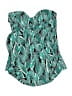 Isabel Maternity Print Teal Swimsuit Cover Up Size Sm Maternity - photo 1