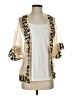 Fab'rik 100% Polyester Ivory Kimono Size S - photo 1