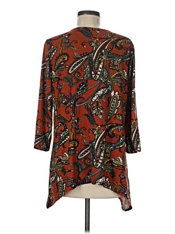 New York Laundry 3/4 Sleeve Blouse (view 2)