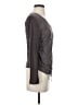 XCVI 100% Lyocell Gray Long Sleeve Top Size XS - photo 4