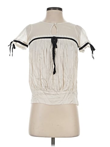 Bebe Short Sleeve Blouse (view 1)