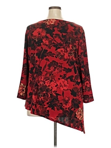 Kasper 3/4 Sleeve Blouse (view 2)