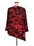 Kasper Red 3/4 Sleeve Blouse Size 2X - photo 2