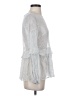Sundance Silver Long Sleeve Blouse Size XS - photo 4