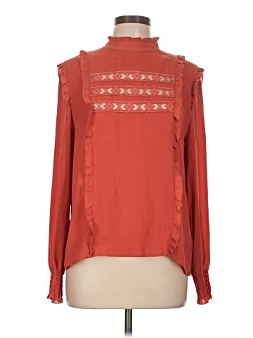 WAYF Long Sleeve Blouse (view 1)