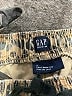 Gap 100% Cotton Animal Print Gold Casual Pants Size 6 - 7 - photo 3