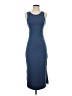Roxy Solid Blue Casual Dress Size XS - photo 1