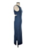 Roxy Solid Blue Casual Dress Size XS - photo 4