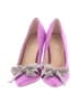 Anne Michelle Purple Heels Size 7 1/2 - photo 2