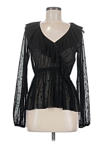 Harlowe & Graham Long Sleeve Blouse (view 1)