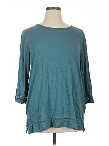 Karen Scott 3/4 Sleeve T-Shirt (view 1)