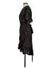 Max Studio Print Black Cocktail Dress Size S (estimated) - photo 5
