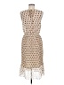 Mine Polka Dots Tan Casual Dress Size M (estimated) - photo 2