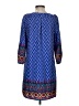 Alya 100% Polyester Blue 3/4 Sleeve Blouse Size S - photo 2