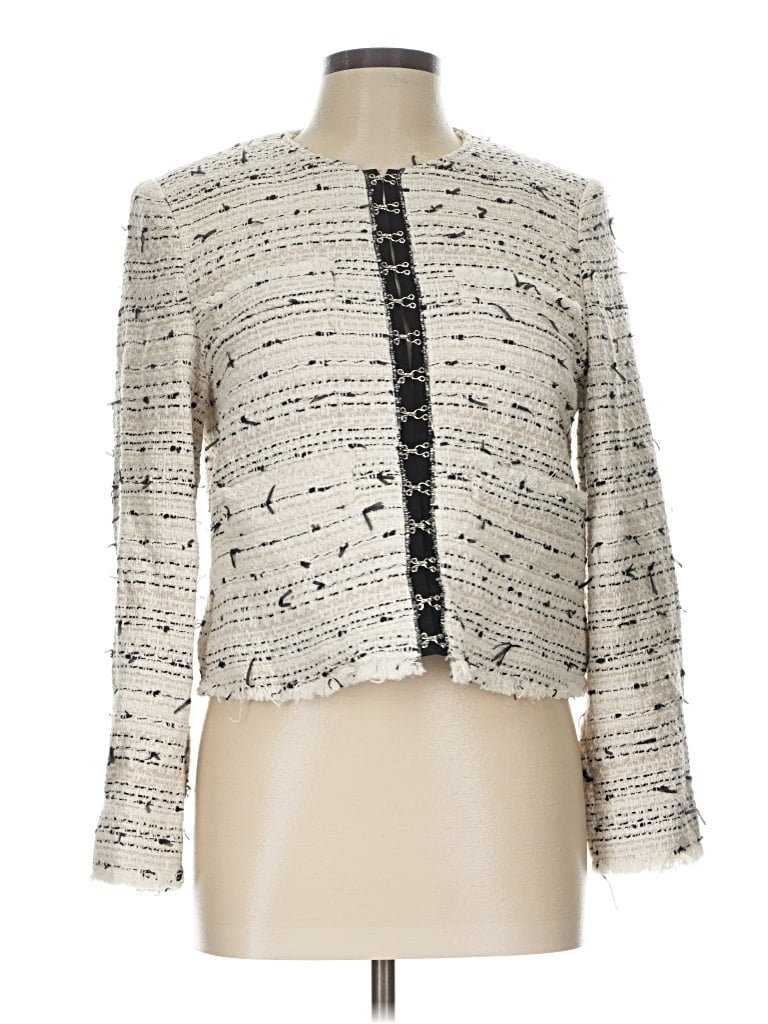 Click to view more detailed imagery on our partner's website Pre-owned Mng Jacket In Ivory
