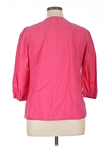 IZOD 3/4 Sleeve Blouse (view 2)