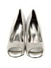 Rampage Metallic Silver Heels Size 9 - photo 2