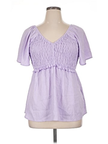 Assorted Brands Short Sleeve Blouse (view 1)