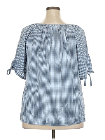 Max Studio 3/4 Sleeve Blouse (view 2)