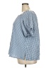 Max Studio Blue 3/4 Sleeve Blouse Size 2X - photo 5