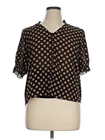 Sanctuary Short Sleeve Blouse (view 1)