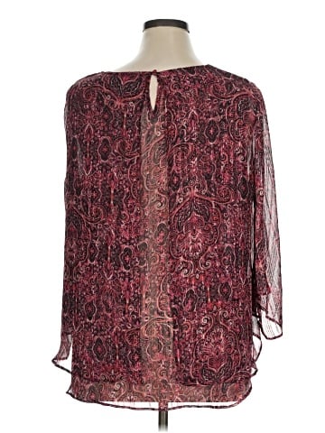 Roz & Ali 3/4 Sleeve Blouse (view 2)