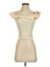 Lulus Ivory Sleeveless Blouse Size S - photo 1