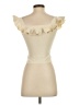 Lulus Ivory Sleeveless Blouse Size S - photo 2