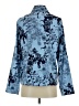 Denim & Co Print Blue Jacket Size XS - photo 2