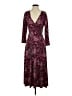 White Stag Paisley Burgundy Cocktail Dress Size S - photo 1