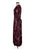 White Stag Paisley Burgundy Cocktail Dress Size S - photo 5