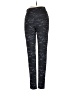 Ruby Ribbon Print Black Active Pants Size S - photo 1