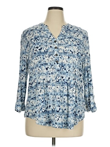 New Directions 3/4 Sleeve Blouse (view 1)