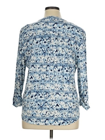 New Directions 3/4 Sleeve Blouse (view 2)