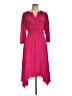 Nine West Pink Casual Dress Size L - photo 1