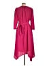Nine West Pink Casual Dress Size L - photo 2