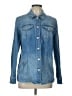 Chico's Blue Denim Jacket Size L - photo 1