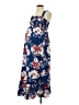 Isabel Maternity Blue Casual Dress Size Sm Maternity - photo 1