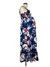 Isabel Maternity Blue Casual Dress Size Sm Maternity - photo 4