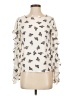 1.State 100% Polyester Ivory 3/4 Sleeve Blouse Size XS - photo 1