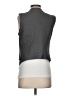 MY TRIBE 100% Leather Gray Vest Size S - photo 2