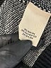 Marled Checkered-gingham Black Cardigan Size L - photo 5