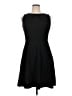 AB Studio Solid Black Cocktail Dress Size 14 - photo 1