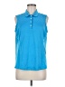 Nike Golf 100% Polyester Blue Sleeveless Blouse Size M - photo 1